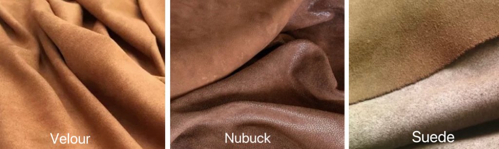 Как быстро отличить замшу, велюр и нубук?
